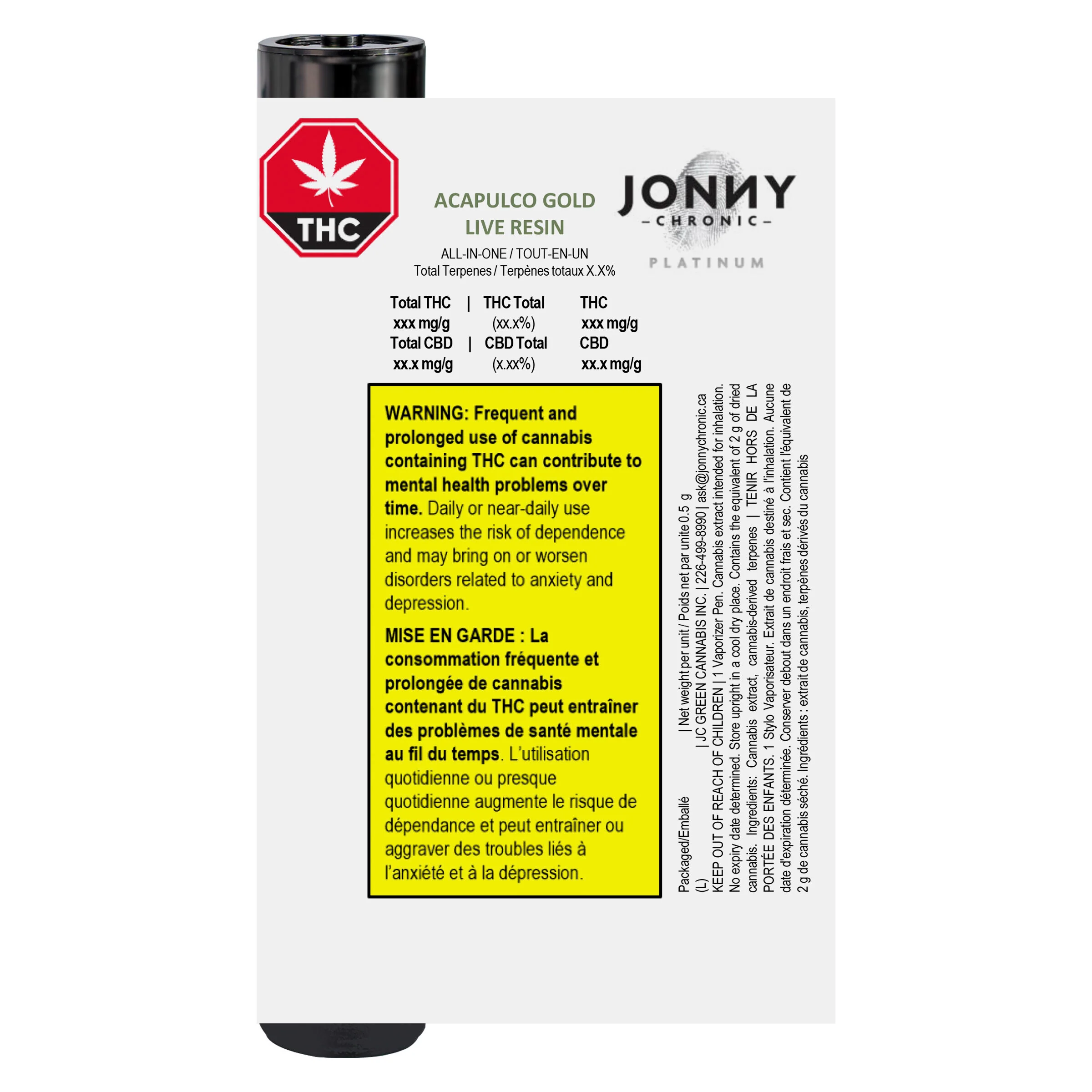 Acapulco Gold Live Resin All-In-One - Image 3