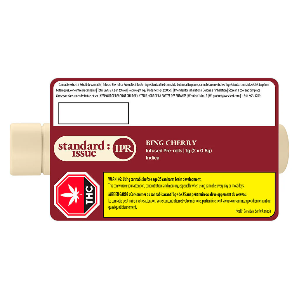 Bing Cherry Infused Pre-Roll - Image 3