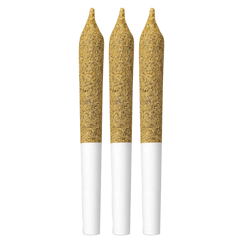 Blue Razz Cranked Liquid Diamond + Kief Coated Pre-Roll