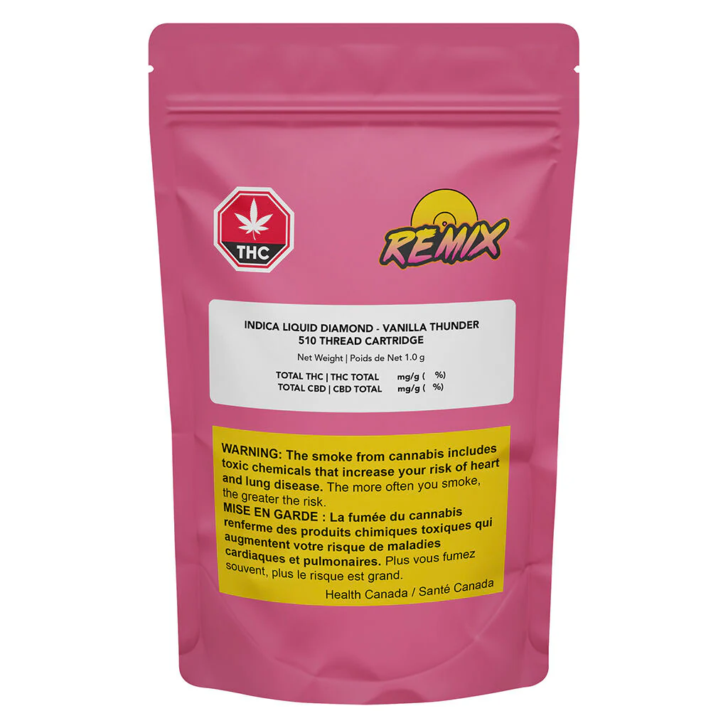 Cart. filetage 510 Vap. diamant liquide Indica - Vanilla Th - Image 2