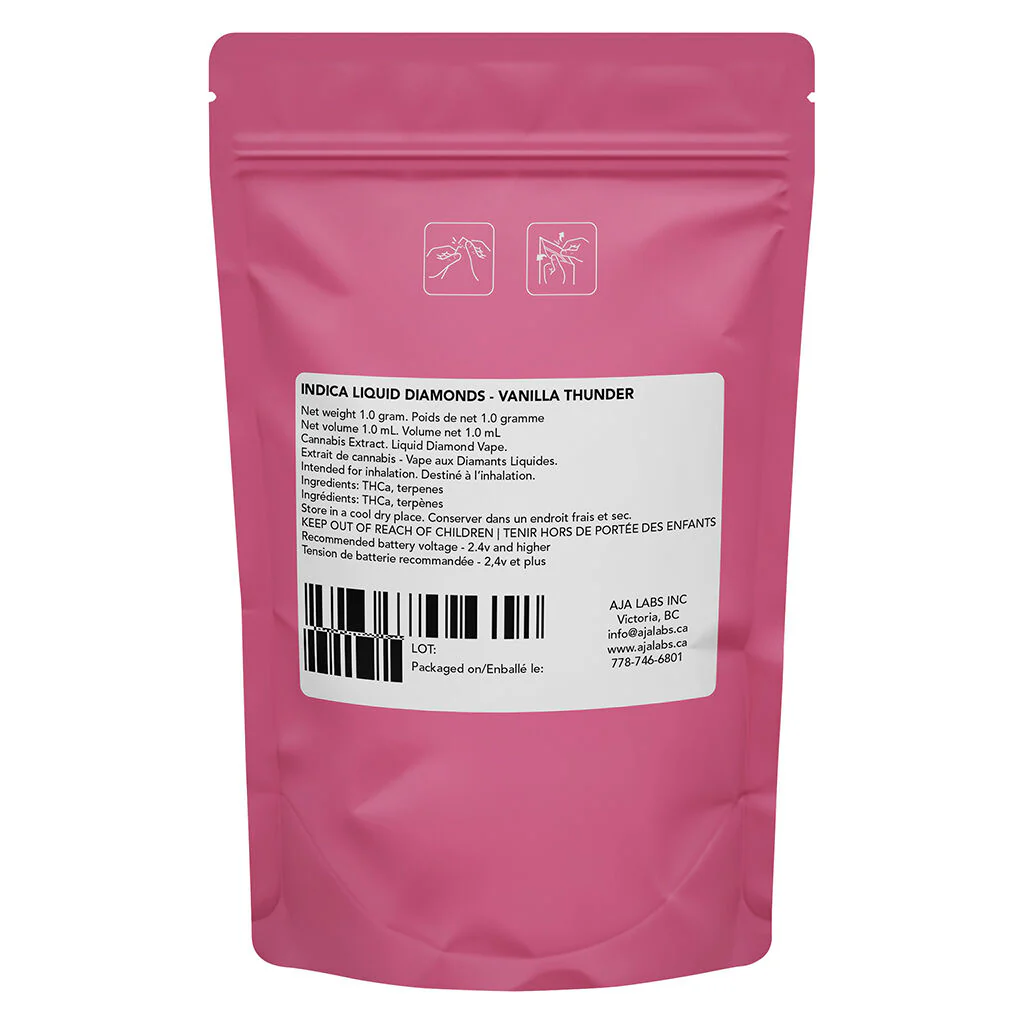 Cart. filetage 510 Vap. diamant liquide Indica - Vanilla Th - Image 3