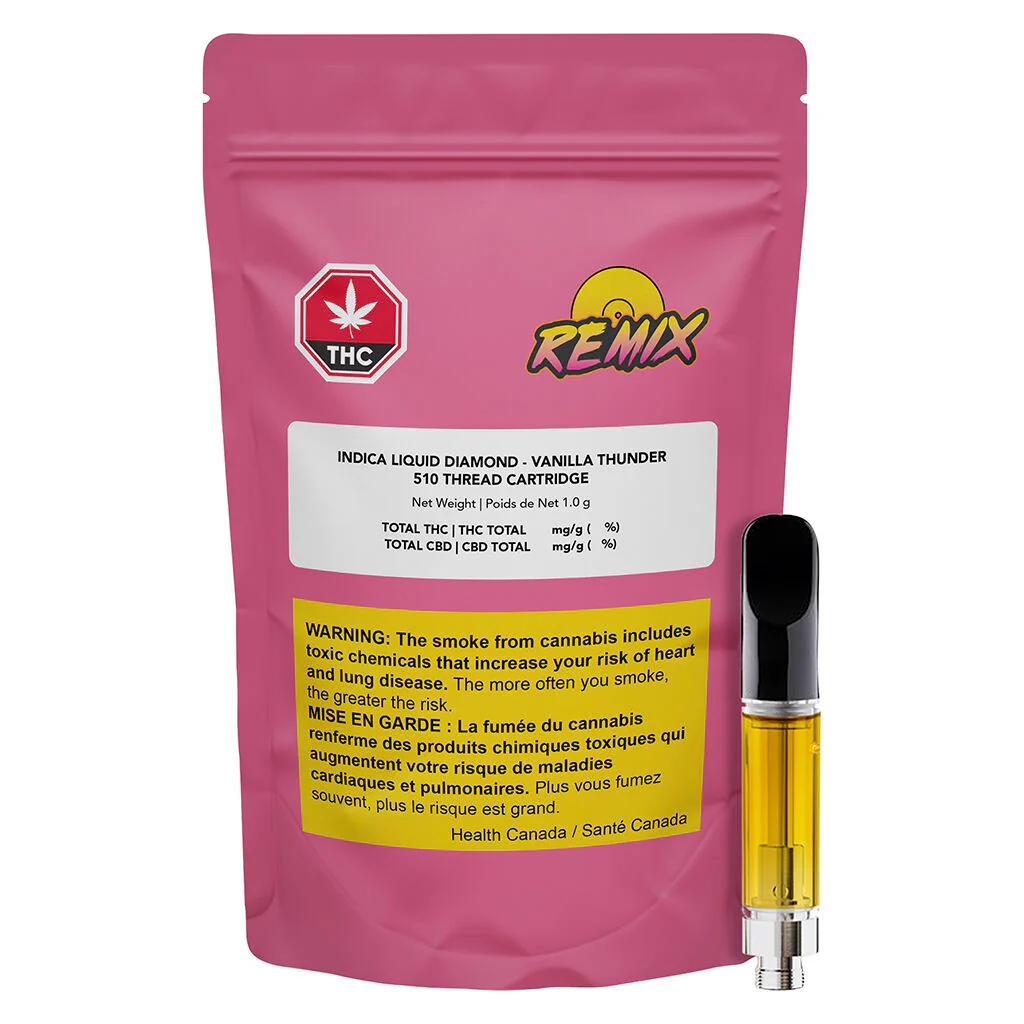 Cart. filetage 510 Vap. diamant liquide Indica - Vanilla Th - Image 4