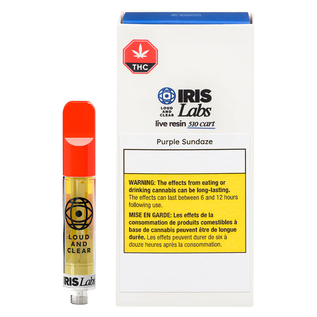 Cartouche Ă filetage 510 Live Resin Purple Sundaze - Image 4