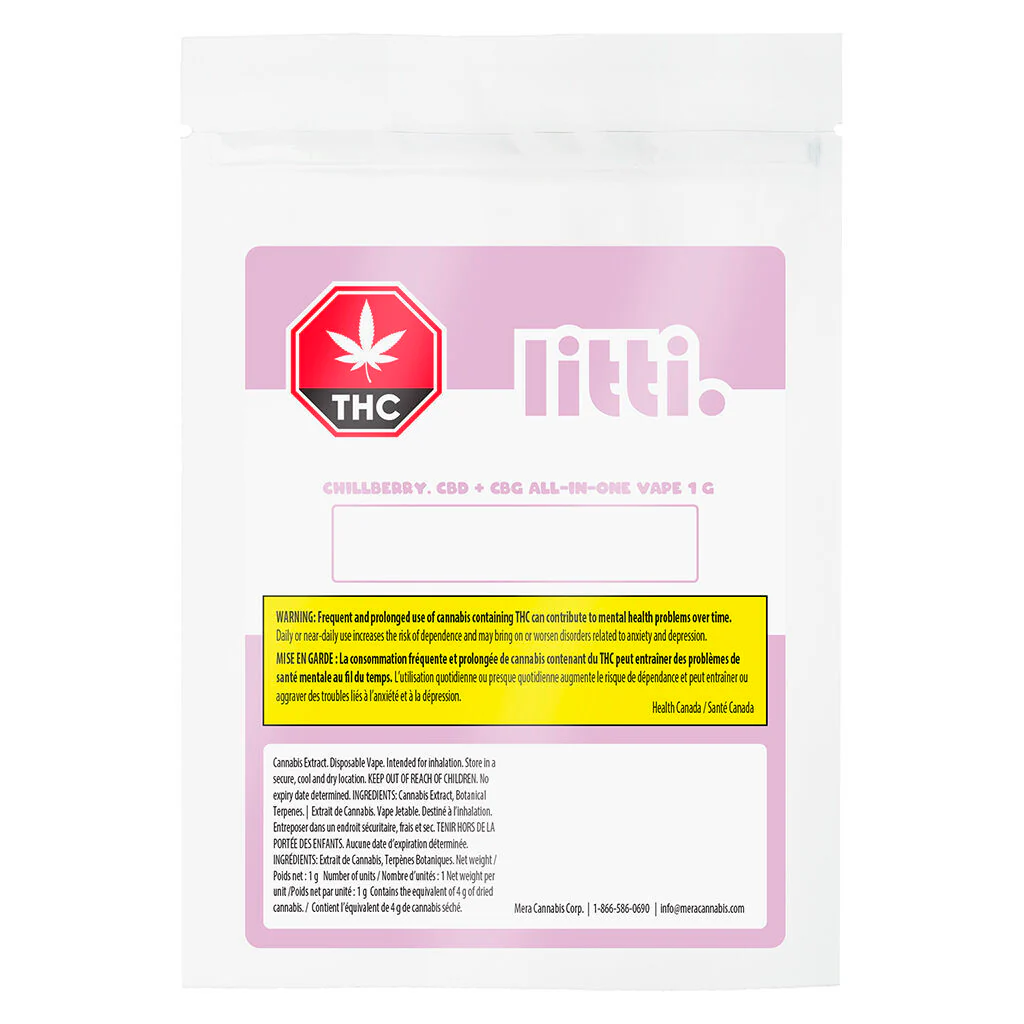 Chillberry CBD + CBG All-In-One - Image 2