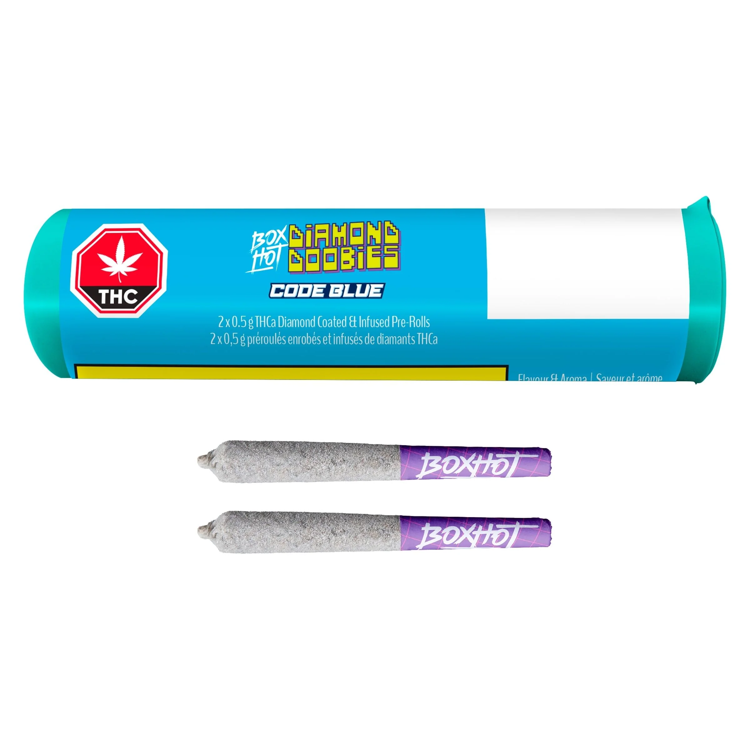 Diamond Doobies - Code Blue Infused Pre-Roll - Image 4