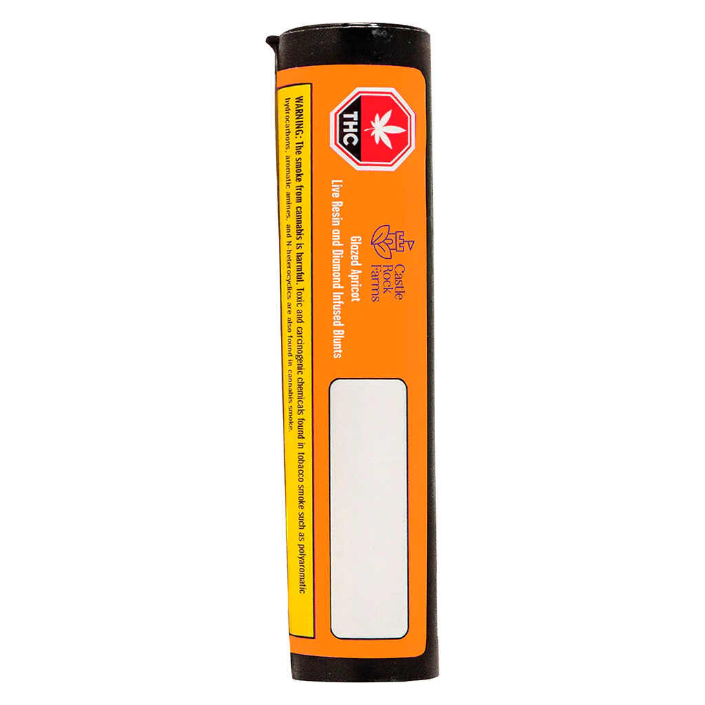 Blunt infusé de résine vivante et diamant Glazed Apricot - Image 2