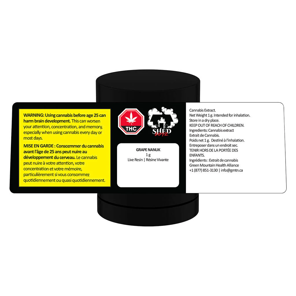 Grape Nanuk Live Resin - Image 3
