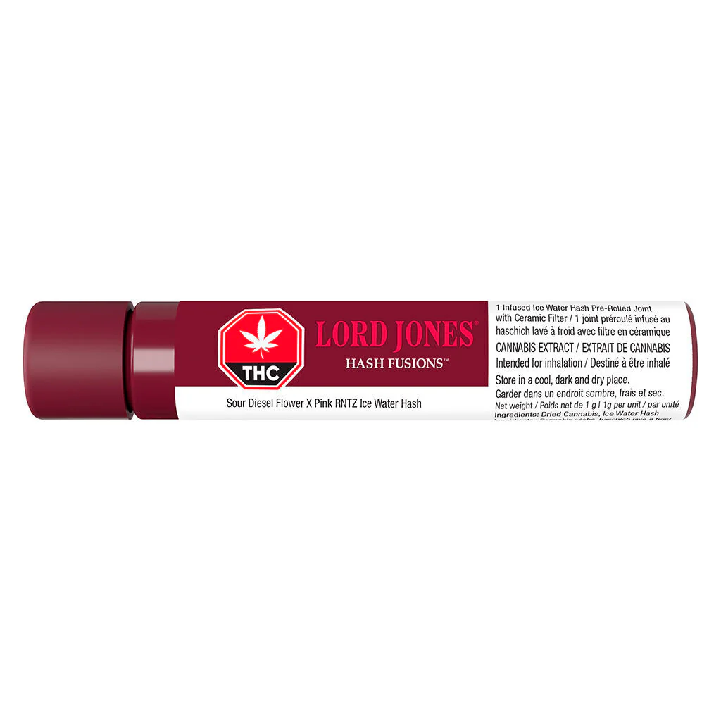 Hash Fusions - Sour Diesel x Pink RNTZ Infused Pre-Roll - Image 2