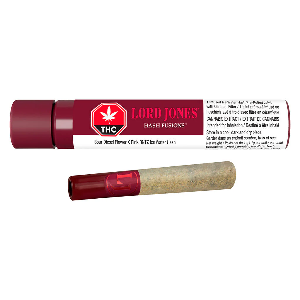 Hash Fusions - Sour Diesel x Pink RNTZ Infused Pre-Roll - Image 4