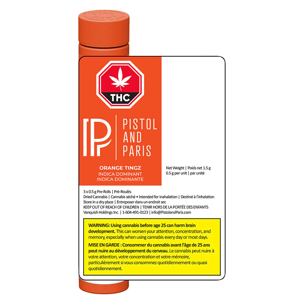 Orange Tingz Pre-Roll - Image 3