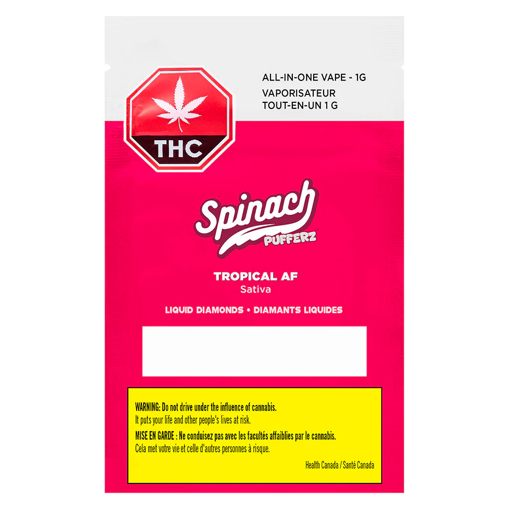 Pufferz Vaporisateur tout-en-un Diamant liquide Tropical AF - Image 2