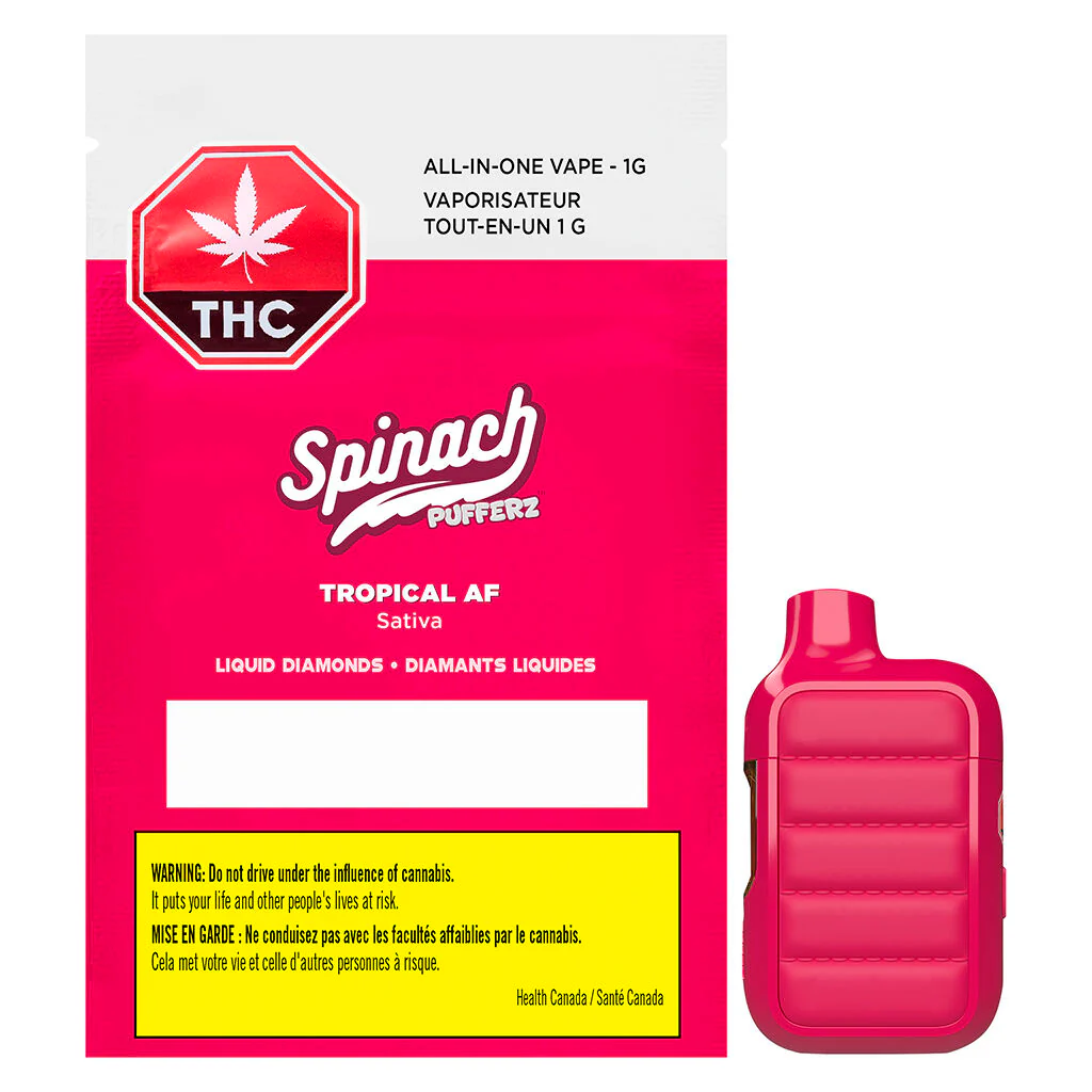 Pufferz Vaporisateur tout-en-un Diamant liquide Tropical AF - Image 4