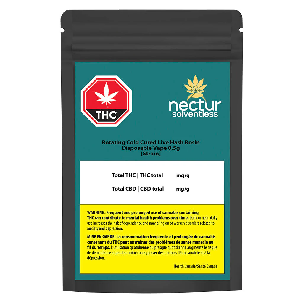 Rotating Cold Cured Live Hash Rosin Disposable Vape - Image 2