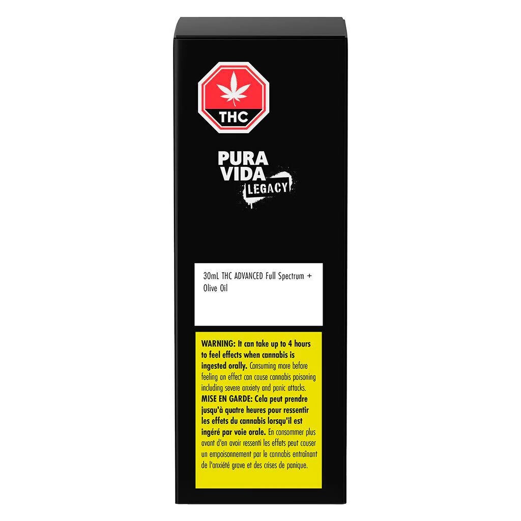 THC ADVANCED Full Spectrum + Olive Oil - Image 2
