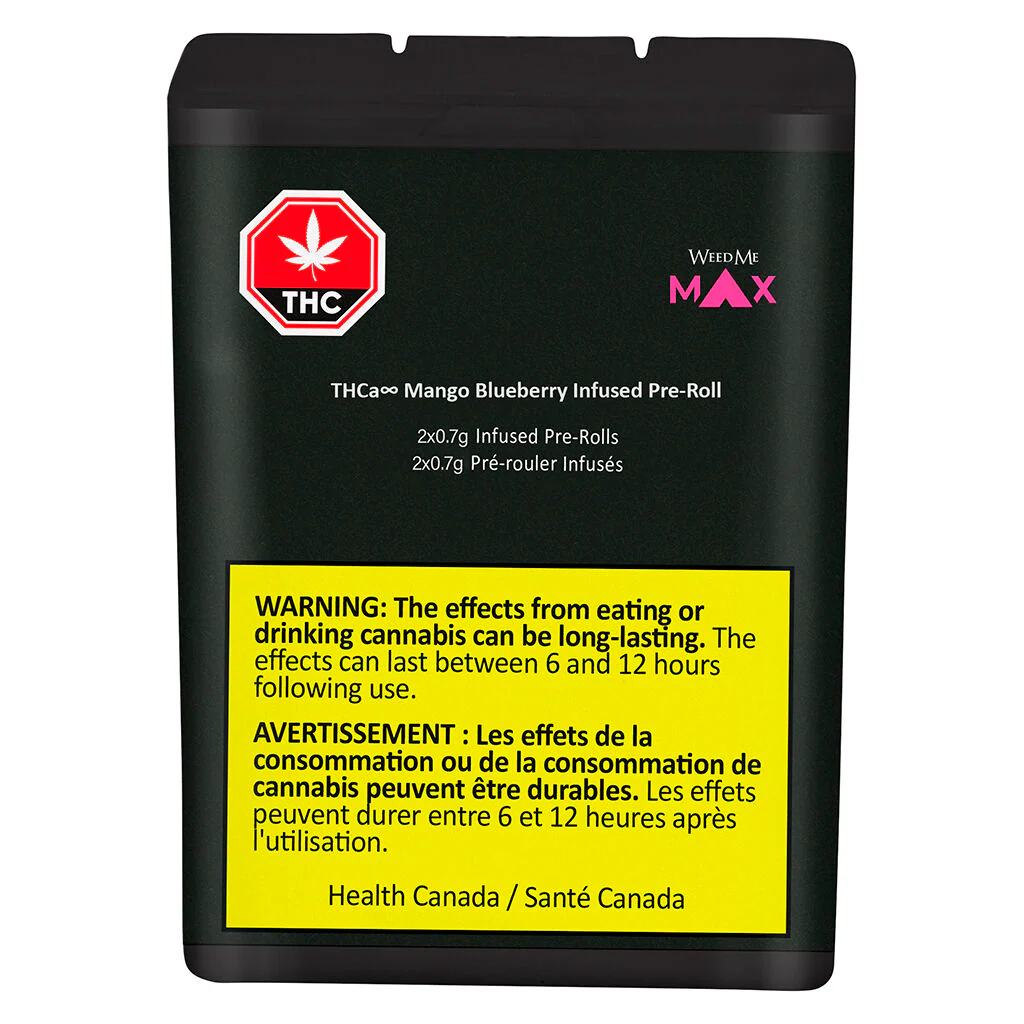 THCa∞ Mango Blueberry Infused Pre-Roll - Image 2